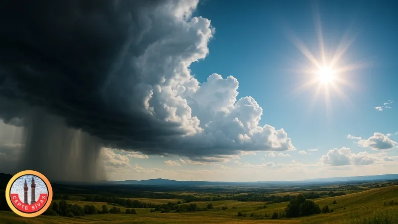 Yapılan son tahminlere göre Sivas’ta bugün beklenen hava olayı Hafif